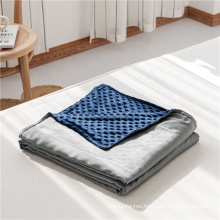 weighted blanket with cooling removable bamboo cover calming comfort blanket duvet cover